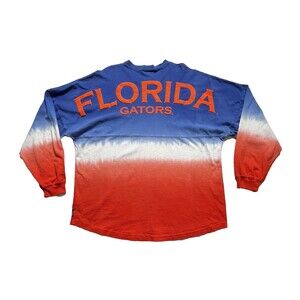 Florida Gators Spirit Jersey Mens Tie Dye Long Sleeve College NWT